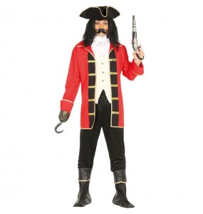 Captain Hook Erwachseneverkleidung für einen Faschingsabend