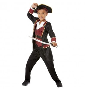 Piraten-Schwertkämpfer Kostüm für Jungen