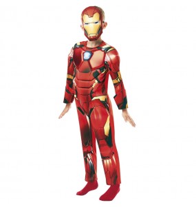 Iron Man Deluxe Kostüm für Jungen