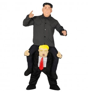 Kim Jong-un Huckepack Erwachseneverkleidung für einen Faschingsabend