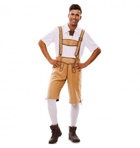 Lederhose Oktoberfest Erwachseneverkleidung für einen Faschingsabend