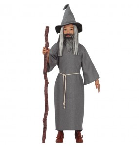Zauberer Gandalf Kinderverkleidung für eine Halloween-Party