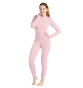 Kostüm Sie sich als Rosa Spandex Overall Kostüm für Damen-Frau für Spaß und Vergnügungen