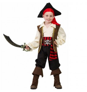 Pirat hoher See Kinderverkleidung, die sie am meisten mögen