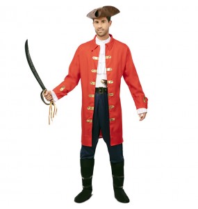 Stilvoller Pirat Hook Kostüm für Herren