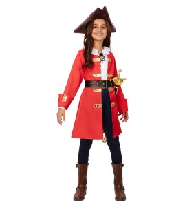 Stilvoller Hook Pirat Kostüm für Mädchen