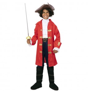 Stilvoller Pirat Hook Kostüm für Jungen