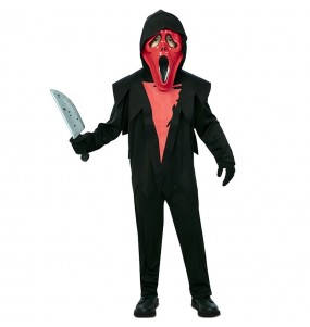 Scream rot Kostüm für Jungen