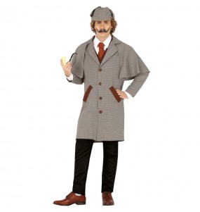 Sherlock Holmes Erwachseneverkleidung für einen Faschingsabend