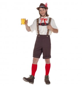 Tiroler Oktoberfest Erwachseneverkleidung für einen Faschingsabend