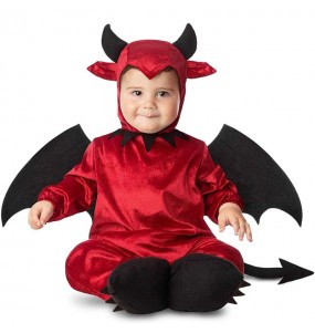 Ausgefallener Teufel Kostüm für Babys