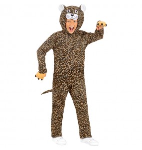 Kostüm für Jungen und Mädchen von Dschungel-Leopard