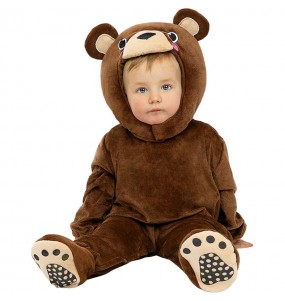 Brauner Bär Kostüm für Babys
