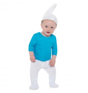 Schlumpf Kostüm für Babys