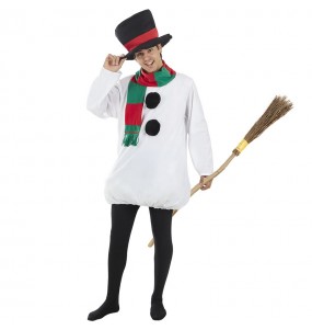 Klassischer Schneemann Kostüm für Herren