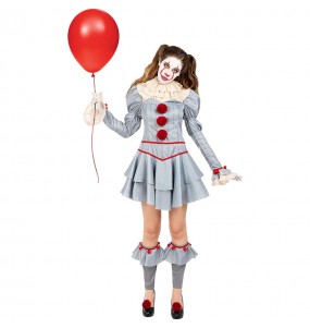 Clown aus dem Film IT Chapter 2 Kostüm für Damen