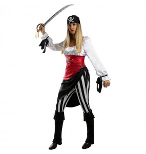 Piratin Kostüm für Damen
