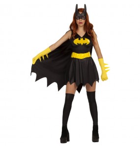 Batgirl Gotham Superheldin Kostüm für Damen