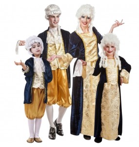 Periode Louis XV Kostüme für Gruppen und Familien