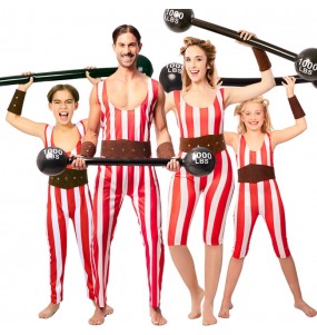 Strongfamily Zirkus-Außenseiter Kostüme für Gruppen und Familien