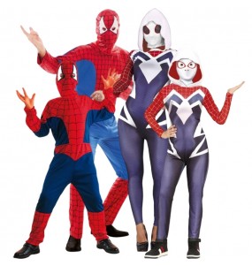 Super-Spinne Kostüme für Gruppen und Familien