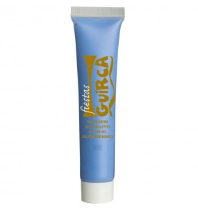 Hellblau Make-up tube