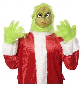 Grinch Elf Maske Erwachsene um Ihr Kostüm zu vervollständigen