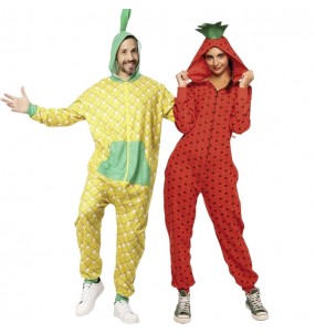 Tropische Früchte Kostüme für Paare