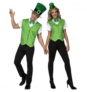 Irischer Heiliger Patrick Kostüme für Paare