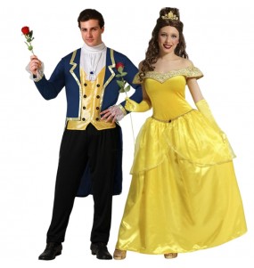 Prinz Adam und Schönheit Kostüme für Paare