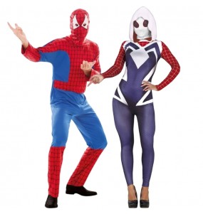 Super-Spinne Kostüme für Paare