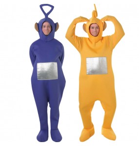 Tinky Winky und Laa-Laa Teletubbies Kostüme für Paare