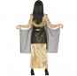 Goldene Kleopatra Kostüm für Damen hinteres