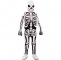 Weißes Skelett Kostüm für Jungen